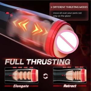 Masturbator <span class=keywords><strong>Cup</strong></span> für Männer mit Starker Vibration, Automatische Masturbationsmaschine, Masturbationsspielzeug, Teleskopischer Aircraft <span class=keywords><strong>Cup</strong></span> - Product Image 3