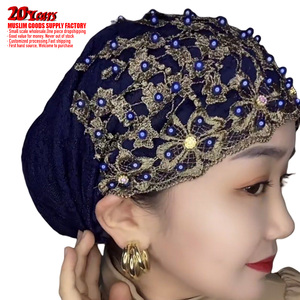Wholesale supplier of high-quality Indian ethnic fashion Muslim women's headscarves and <b>hats</b> - Product Image 1