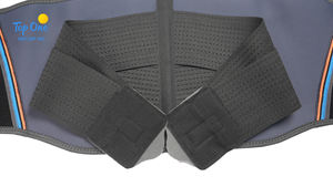 Cinturón de soporte de cintura de nailon, herramienta de entrenamiento flexible de gimnasio, correa de levantamiento de pesas personalizada de fábrica, novedad - Product Image 2