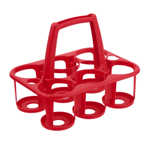 Portabotellas para cesta de 6 plazas COVER LINE Rojo 8075144688 - Product Image 2