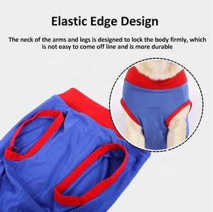 ชุดนอนผ้าเนื้อนุ่มป้องกันการเลียแผลสำหรับสุนัขและแมวหลังผ่าตัด เสื้อสำหรับสุนัขและแมวตัวผู้และตัวเมีย - Product Image 5