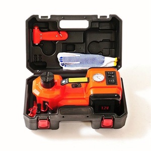 3 In 1 Multifunctional <strong>Electric</strong> CarJack With Compressor Pump And <strong>Electric</strong> Wrench LED Light Pointer Display - Product Image 4