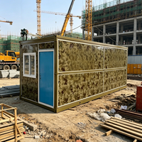 Conteneur modulaire préfabriqué à faible coût de 10, 20, 30, 40 pieds, pliable et mobile, pour bureau, magasin ou maison préfabriquée