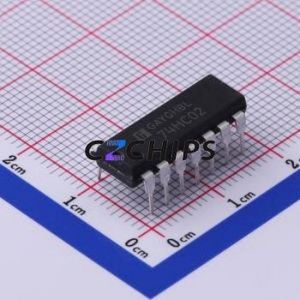 Nouveau Original 74HC02N DIP-14 Circuit intégré puce IC porte logique vente entière puces de composants électroniques fournisseur et Service de nomenclature - Product Image 1