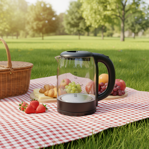 Bollitore Elettrico Trasparente 1.7L Grande Capacità con Spegnimento Automatico e Protezione da Ebollizione a Secco per Uso Domestico - Product Image 4