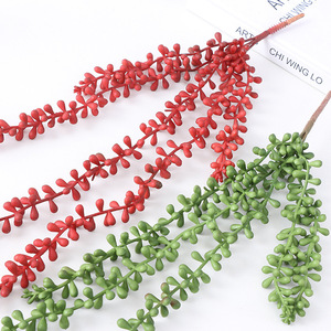 Plante succulente artificielle <span class=keywords><strong>en</strong></span> forme de vigne, <span class=keywords><strong>en</strong></span> caoutchouc souple, larmes d'amoureux, décoration murale, décoration de plafond, catégorie fleurs et <span class=keywords><strong>plantes</strong></span> décoratives - Product Image 6