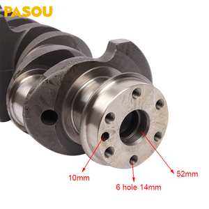 Cigüeñal de Alta Calidad YN4100QB 4100QB-05-006B HA05275 para Camiones FOTON <span class=keywords><strong>DFAF</strong></span> YUEJIN, Repuestos al por Mayor - Product Image 4