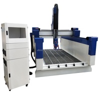 Machine de routeur CNC en pierre à tête unique à grande vitesse UBO durable pour la gravure et le fraisage de monuments et de carreaux