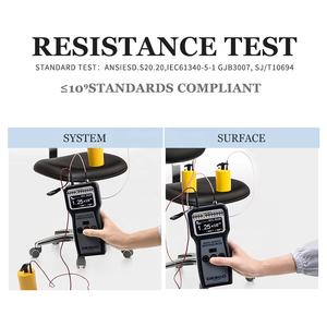 Silla de oficina de cuero antiestática ESD para laboratorios, función de elevación y rotación de taller sin polvo para escuelas y almacenes - Product Image 4