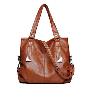 Sac fourre-tout antivol en cuir PU de haute qualité et sac à main pour femme avec fermeture éclair et doublure en polyester - Product Image 6