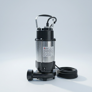 Pompe à eaux usées submersible professionnelle SS SAMSON V750 pour les maisons familiales, 0,75 CV, débit de 300 L/min, sortie de 7,5 m, durable - Product Image 4