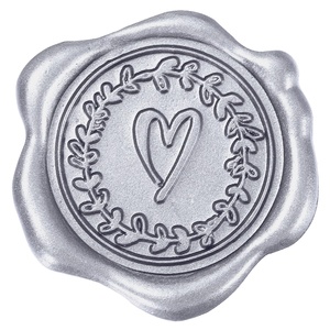 Design personalizzato 3D timbro <span class=keywords><strong>adesivi</strong></span> sigillanti Mini <span class=keywords><strong>adesivi</strong></span> <span class=keywords><strong>adesivi</strong></span> luce grigiastro grazie sigillo di cera adesivo per busta candela - Product Image 3