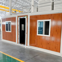 Maisons préfabriquées très demandées, 2 ou 3 chambres, conteneurs mobiles extensibles avec cuisine et séjour pour appartements et hôtels