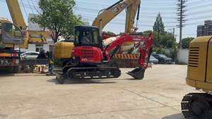 Miniexcavadora Yanmar Usada Certificada de Alta Calidad, Modelos Vic30-Vic80, 1 Tonelada, Capacidad de Cucharón de 0.26m, Bomba de Engranajes para Motor Agrícola - Product Image 3