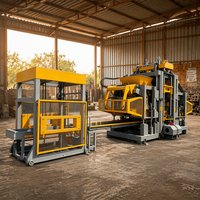Machine de fabrication de blocs de cendres entièrement automatique QT7-15, machine à pavés en béton, machine à blocs préfabriqués pour projets d'infrastructure