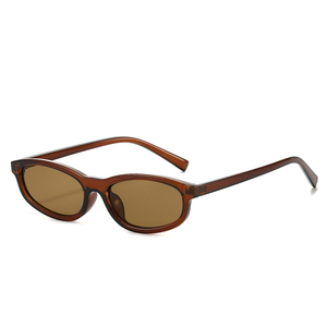 <span class=keywords><strong>2025</strong></span> xu hướng cổ điển hình bầu dục khung nhỏ của phụ nữ Kính mát <span class=keywords><strong>Vogue</strong></span> Thiết kế kính du lịch của nam giới thời trang Leopard Brown Sun Kính - Product Image 6