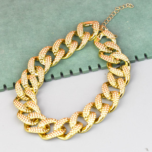 Collier de collier de chaîne de chien d'or de bouledogue français accessoires collier de chien en gros - Product Image 3