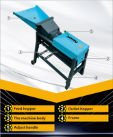 Décortiqueuse de maïs manuelle portable mini à un seul tambour, machine à battre pour petite ferme, haute productivité, capacité 1000 kg/h, acier au carbone