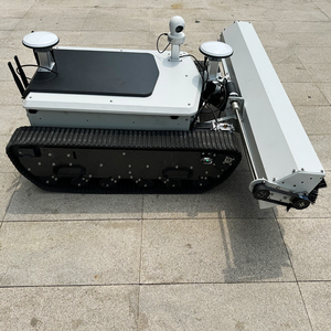Robot de nettoyage solaire automatique, température de fonctionnement de -20°C à 80°C pour panneaux photovoltaïques sur toits plats et inclinés, nettoyage efficace. - Product Image 1