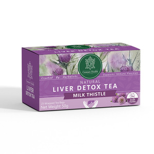 Té de Hierbas Orgánico Mixto para Desintoxicación Hepática, Té de Flores Frescas en Bolsitas, en Caja, Taza o Botella, para Adelgazar, Té con Sabor - Product Image 3