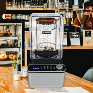 Frullatore Commerciale Silenzioso ad Alta Potenza con Contenitore da 2L Senza BPA e Controllo Timer, Bassa Rumorosità per Tritare Ghiaccio - Product Image 2