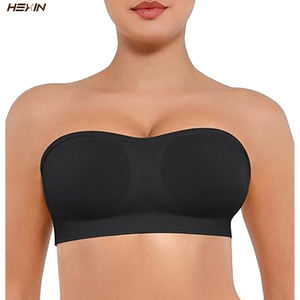 Soutien-gorge de soutien-gorge une pièce respirant sans couture sans bretelles pour femmes nouveau design - Product Image 1