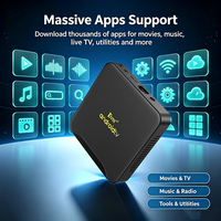 OEM TV98 ATV X12 Smart Box Android 14.0 BT5.0 8K Quad Rockchip RK3518 Remote Control Penjualan Panas untuk Pesanan Grosir