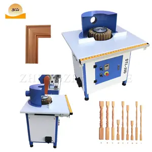 Solid Wood Frames 4 Side Polishing Machine Automatic Single Head Roman Pillar Wooden Door Polishing Sanding Machine