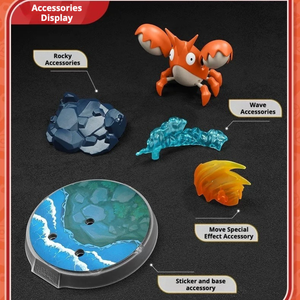 บล็อกกี้ โปเกมอน คลาสสิค 03 ฉบับภาษาจีน คอร์ฟิช ฟาร์เฟตช์ ของแท้ ตัวต่อประกอบ โมเดล บล็อกกี้ อนิเมะ แอคชั่น ฟิกเกอร์ - Product Image 4