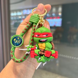 Ninja Rubber Turtles Japanese <b>Anime</b> Mobile Phone Chain <b>Keychain</b> Plastic Pendant for Book Bag & Couple Car Keys Hanging Gifts - Product Image 5