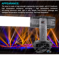 Événement extérieur 380W Étanche Tête Mobile Faisceau Pro IP65 Concerts Skytracker Faisceau Lumineux