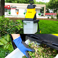 HYstrong 2500W concasseur de branches électrique petit ménage verger arbre branche concasseur boîte de collecte concasseur de branches