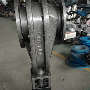 Vanne à double glissière en céramique pneumatique Z644TC-16, type Jacquard, résistante à l'usure, vanne à double glissière de décharge - Product Image 3