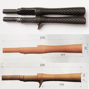 NOUVEAU porte-moulinet en carbone Spinning cast haute finition haute résistance et ultra léger haut de la ligne canne à pêche accessoires de bricolage - Product Image 3