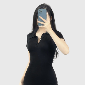 Vietnam OEM Factory 2025 elegante vestido de manga larga para mujer tela transpirable muestra gratis ropa al por mayor de alta calidad - Product Image 2