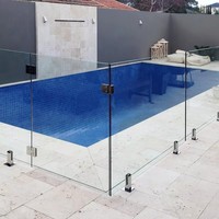 Edelstahl 304 316 Glas-Spigot 2205 Schwarze Glasgeländer-Klemmen Rahmenlose Balustrade Geländer für Pool und Treppe