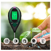 Testeur d'humidité et de pH du sol portable moderne en ABS, fonctionnant sur piles, pour la ferme et le jardin