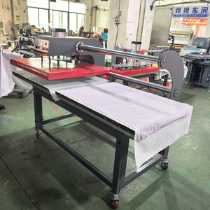 Nueva Plancha de Calor para Sublimación de Aluminio de Gran Tamaño J 100*80, Máquina de Prensa de Calor para Prendas con Doble Estación, 3500W, Semiautomática 100*60 - Product Image 5
