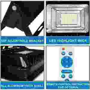 ไฟฟลัดไลท์พลังงานแสงอาทิตย์2-in-1, ไฟฟลัดไลท์พลังงานแสงอาทิตย์7000วัตต์ - Product Image 6