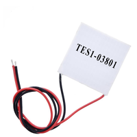 Cellules semi-conductrices thermoélectriques Peltier TES1-03801, dispositif de climatisation Peltier, module de refroidissement thermoélectrique