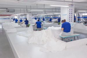 Queen Luxury Hotel Bettwäsche set Weave <span class=keywords><strong>Sheraton</strong></span> Style 4 Stück Plain Sheet Set - Product Image 6