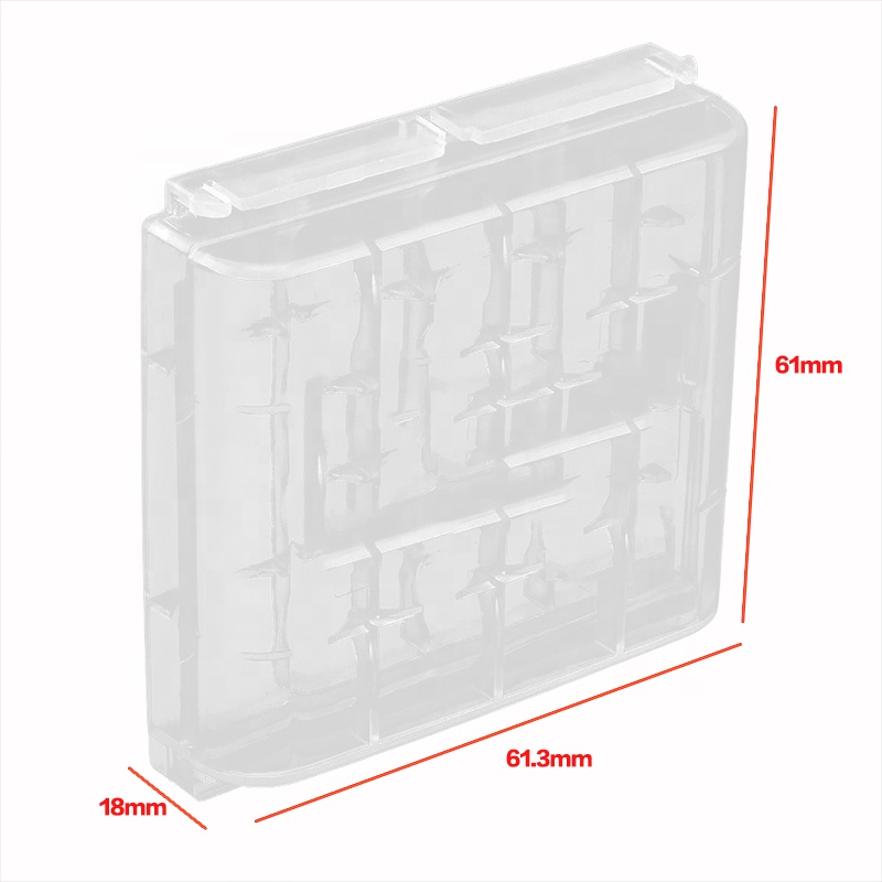 AAA 배터리 홀더 케이스 aa 배터리 박스 케이스 pps pp 소재 lr03 lr6 r03 r6 r03p r6p um-4 um-3 스토리지 박스