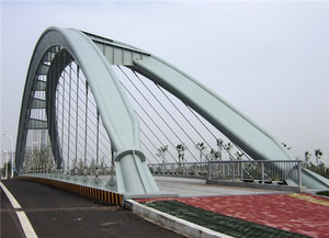 Prefabricated Steel Structure Metal <strong>Pedestrian</strong> Overpass Steel Structure Elevated <strong>Bridge</strong> - Product Image 3