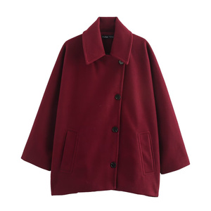 2025 <span class=keywords><strong>Blazer</strong></span> grande taille pour femmes à la mode multicolore coupe ample veste à revers à un bouton (Offre Spéciale) - Product Image 5