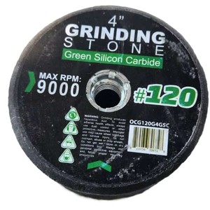 Disco de Pulir de Carburo de Silicio de 4 Pulgadas JDK para Granito, Mármol y Mampostería - Product Image 1