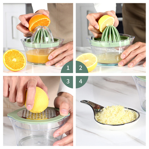 Exprimidor Manual Multifuncional Portátil de Frutas y Verduras de Acero Inoxidable para Puesto de Venta al por Mayor - Product Image 3