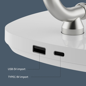 Decorative USB Charging Nordic Modern LED <b>Desk</b> Lamp Ambient Moon Light Touch Control Eye Caring for Bedroom Home Office Decor - Product Image 6