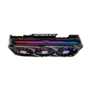 การ์ดจอเกมมิ่งรุ่น Sus Strix Rtx3090 O24g พร้อมความเร็ว 1860 1890 เมกะเฮิรตซ์ หน่วยความจำ 24GB GDDR6X รองรับจอภาพ 8K RTX 3090 GPU - Product Image 4