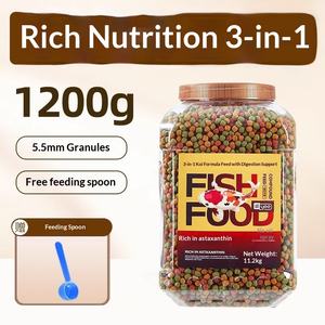 Alimento para Peces Koi, Espirulina, Gránulos Flotantes para Realzar el Color de <span class=keywords><strong>Guppys</strong></span> y Peces Dorados, Alimento Universal para Peces, Modelo Transfronterizo YYY-044 - Product Image 6
