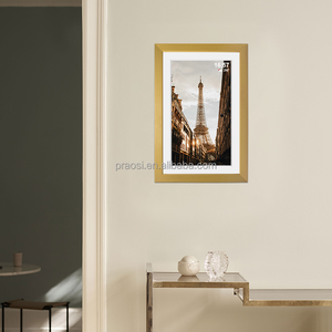 Pros Marcos de fotos digitales inteligentes de madera de 15,6 "WiFi Marcos DE FOTOS electrónicos grandes IPS FHD Pantalla táctil Fotos Videos a través de Frameo - Product Image 4